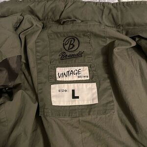 Brandit Vintage Olive Jacket